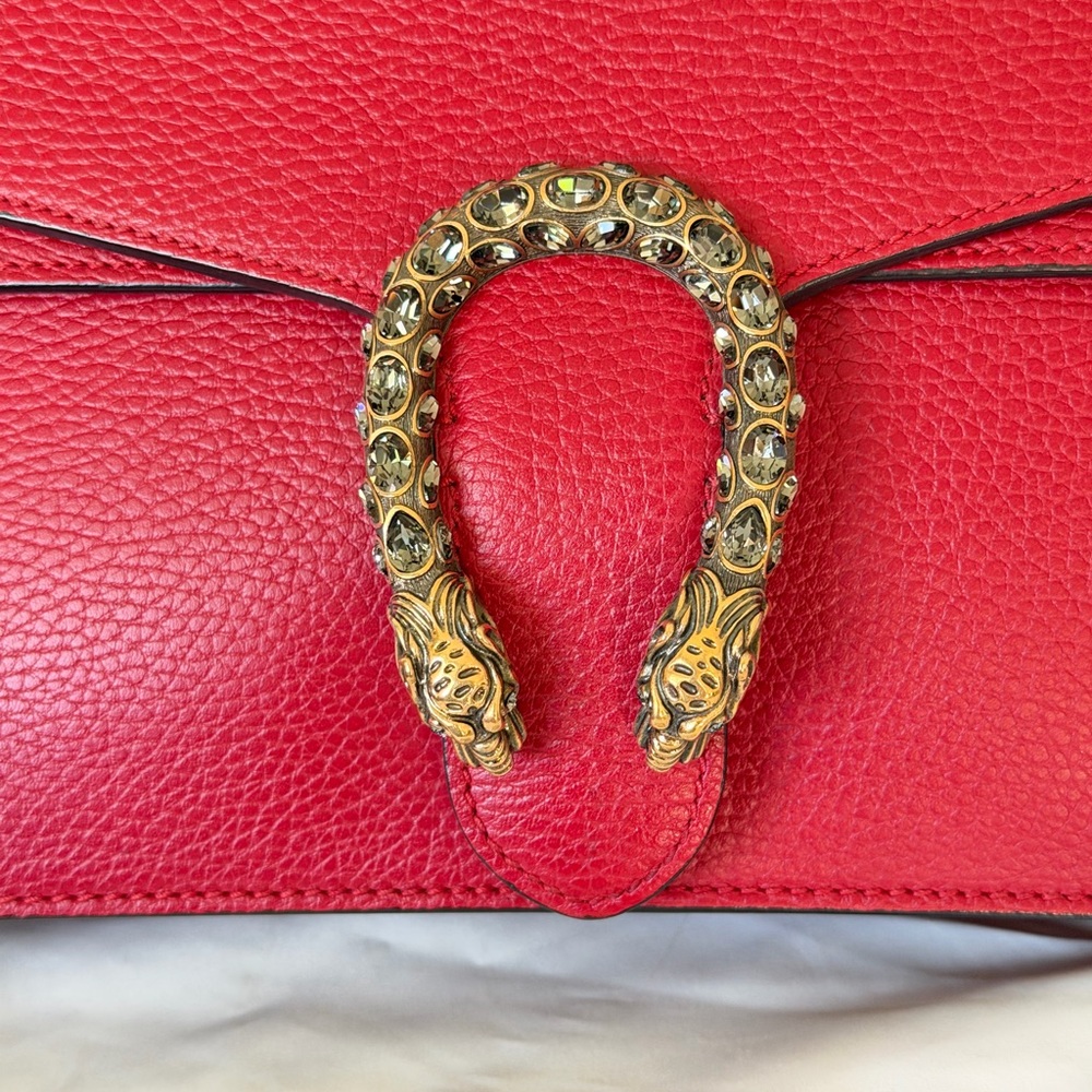 *SOLD* Gucci Dionysus Leather Bag Small - Picture 7 of 14